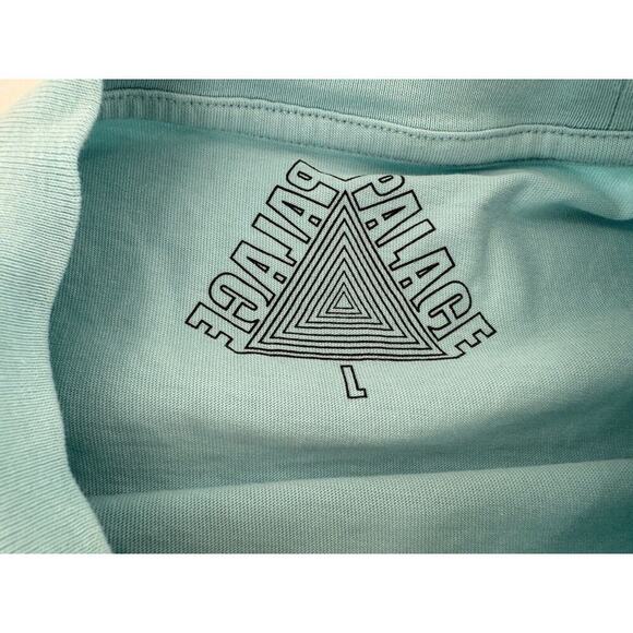 Palace Skateboards T Shirt Mens Size L Nein FX Blue SS21 Streetstyle Skater​​ - Picture 3 of 10